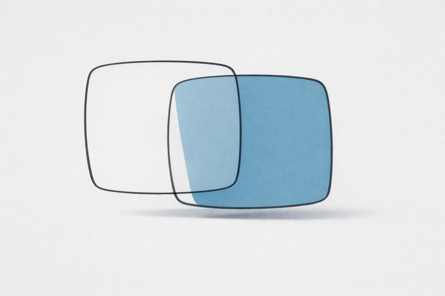 Abstract misaligned layers illustrating the mental reset of context switching