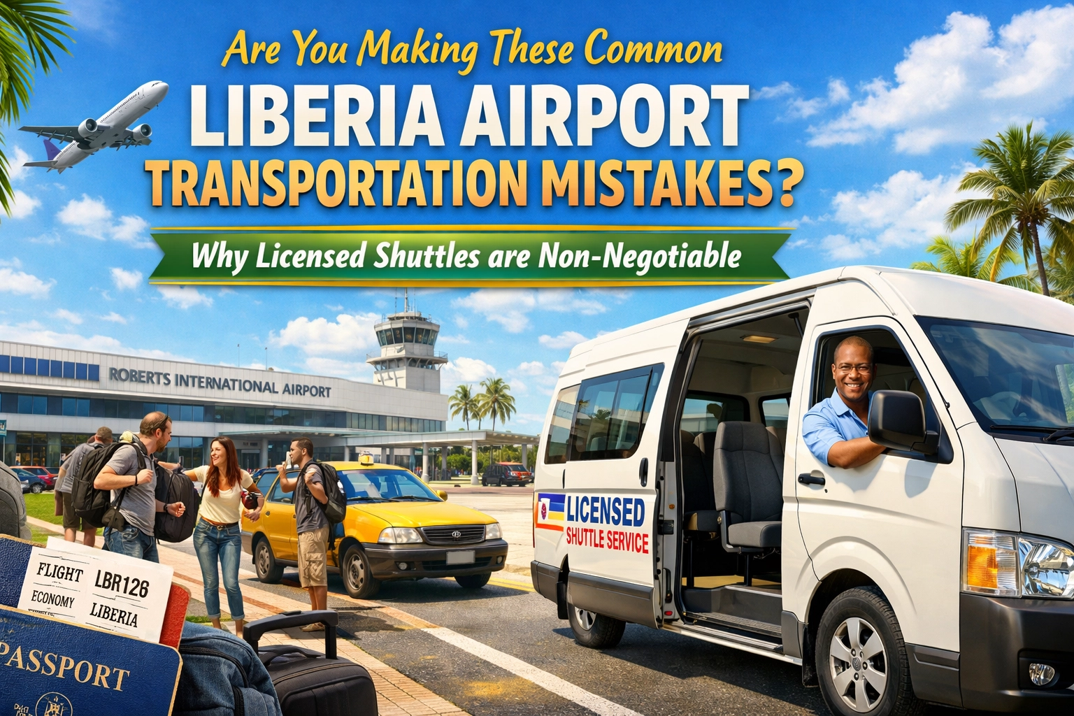 [HERO] Are You Making These Common Liberia Airport Transportation Mistakes? Why Licensed Shuttles are Non-Negotiable