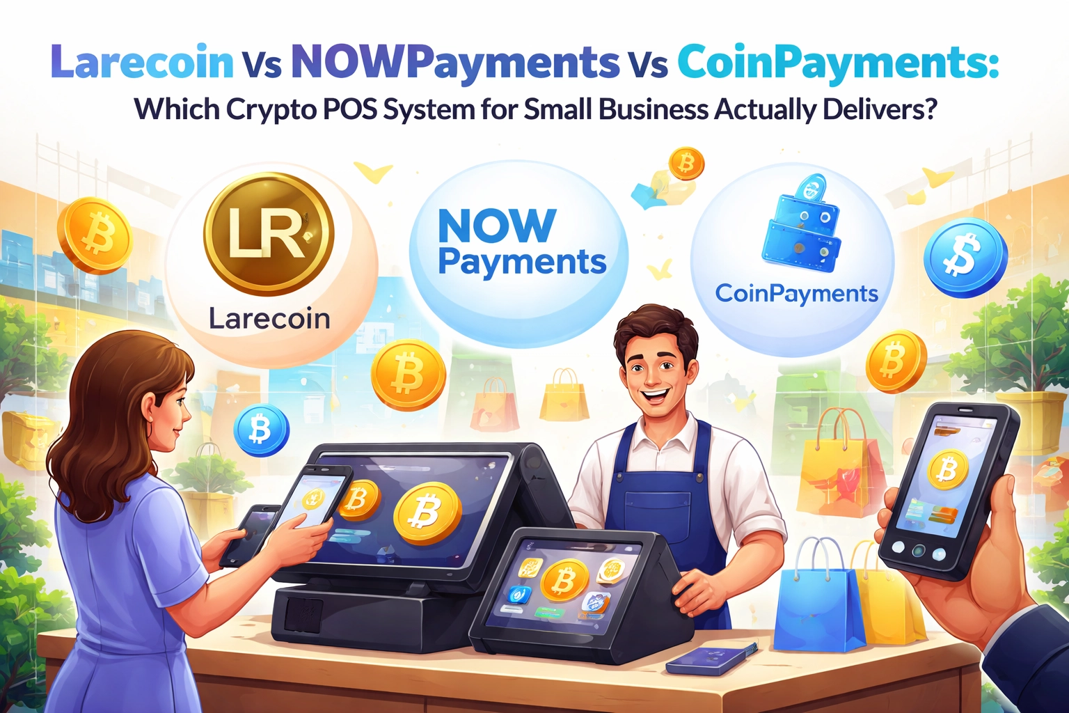 [HERO] Larecoin Vs NOWPayments Vs CoinPayments: Which Crypto POS System for Small Business Actually Delivers?