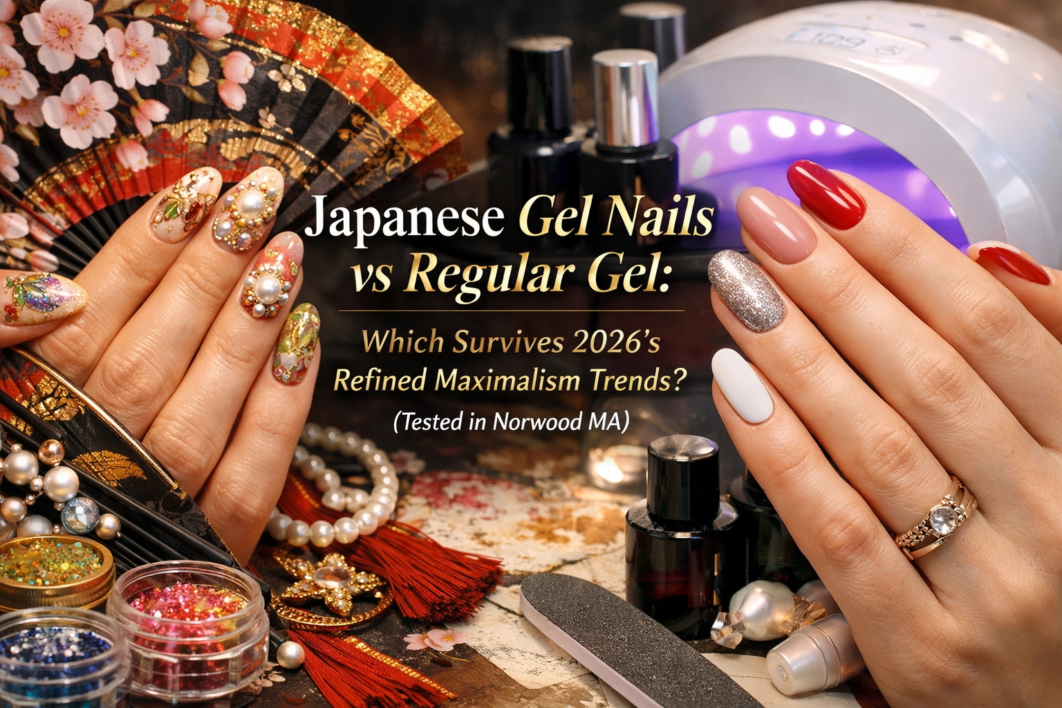 [HERO] Japanese Gel Nails vs Regular Gel: Which Survives 2026