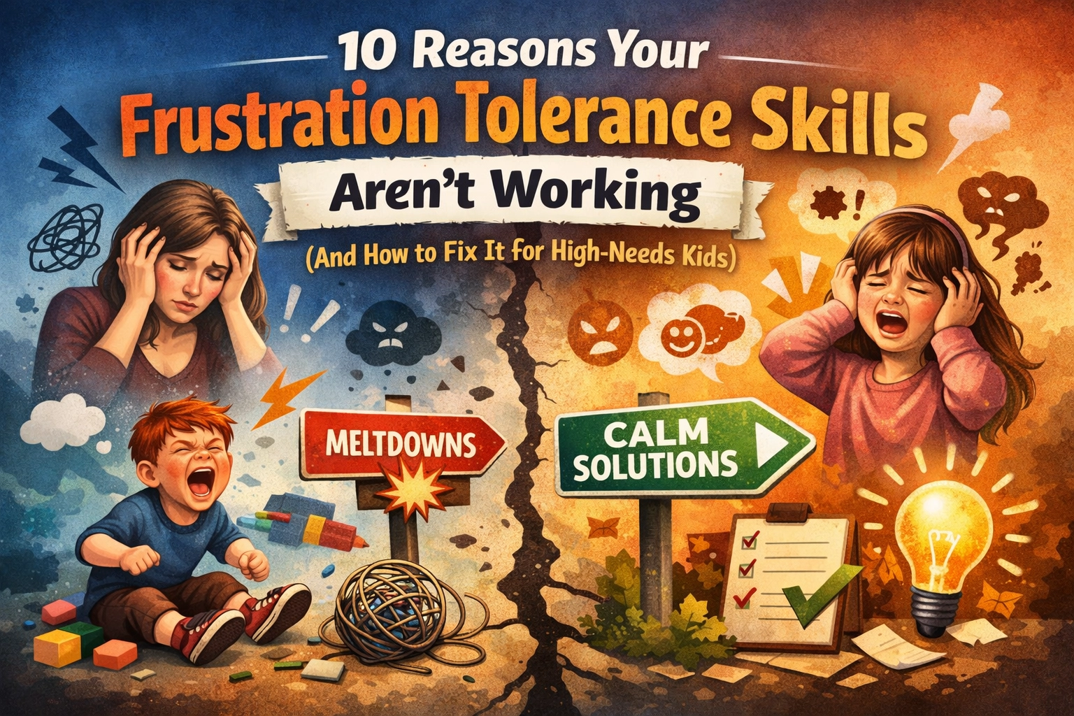 [HERO] 10 Reasons Your Frustration Tolerance Skills Aren’t Working (And How to Fix It for High-Needs Kids)