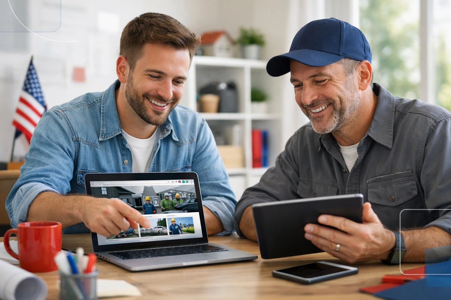 Professional website design for home services businesses