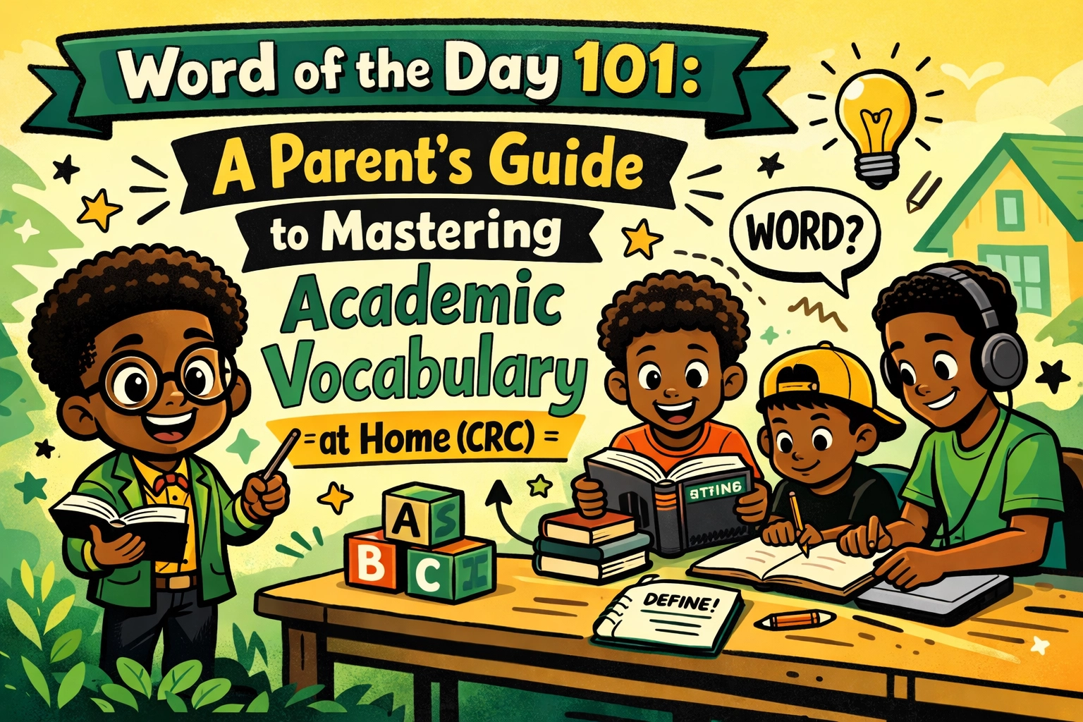 [HERO] Word of the Day 101: A Parent’s Guide to Mastering Academic Vocabulary at Home (CRC)