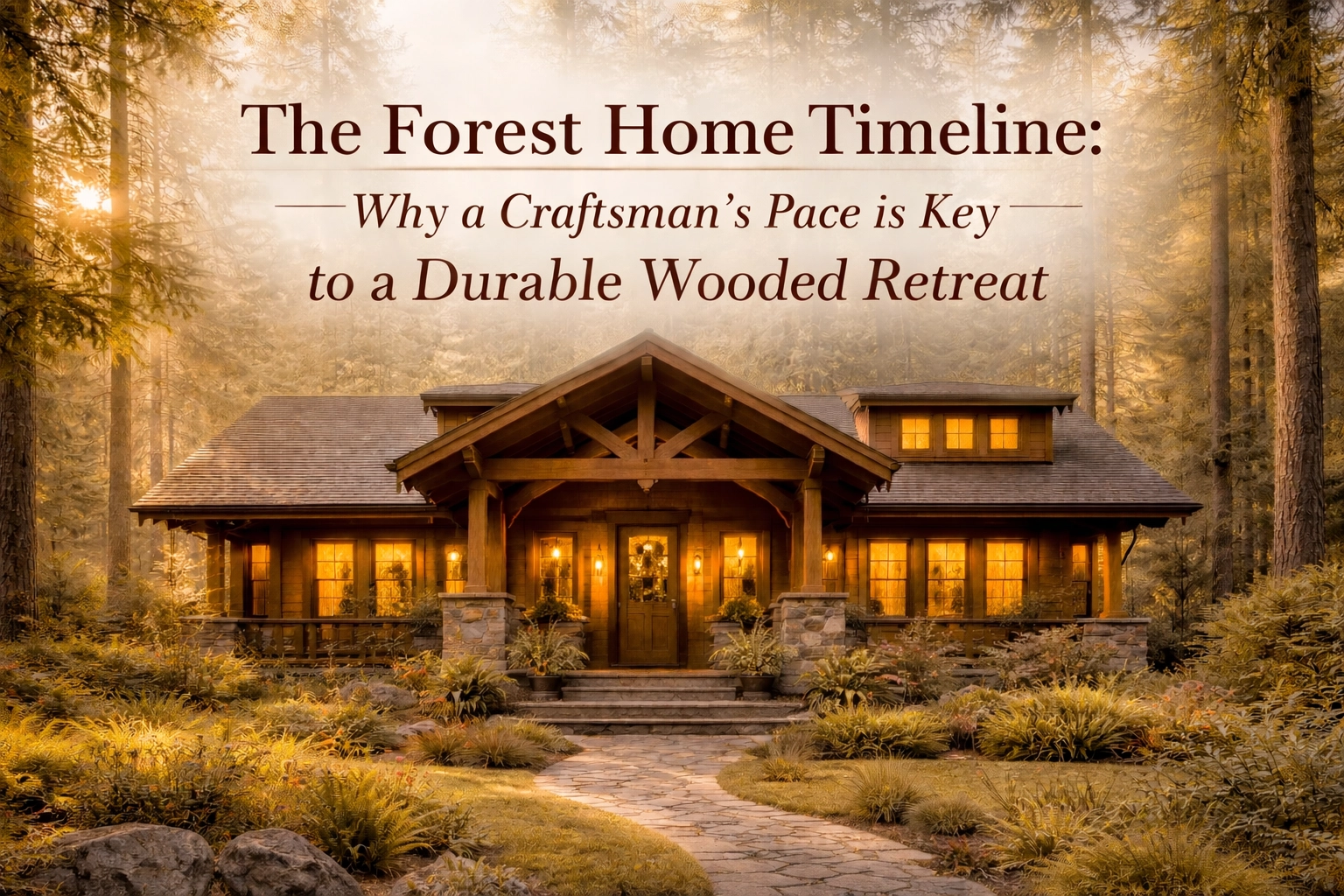 [HERO] The Forest Home Timeline: Why a Craftsman