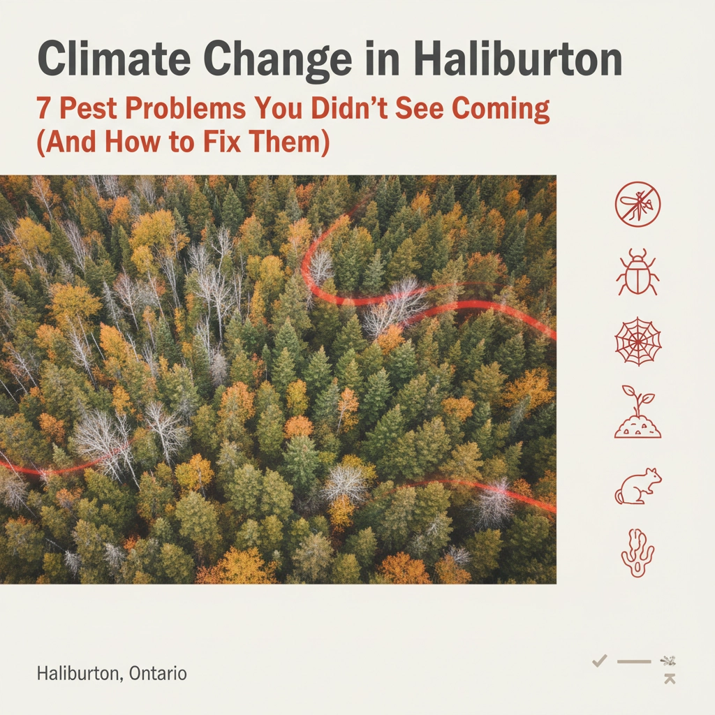 Climate Change in Haliburton: 7 Pest Problems You Didn't See Coming (And How to Fix Them)