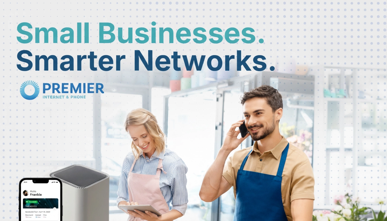 Small Business Owners with Premier Broadband Solutions
