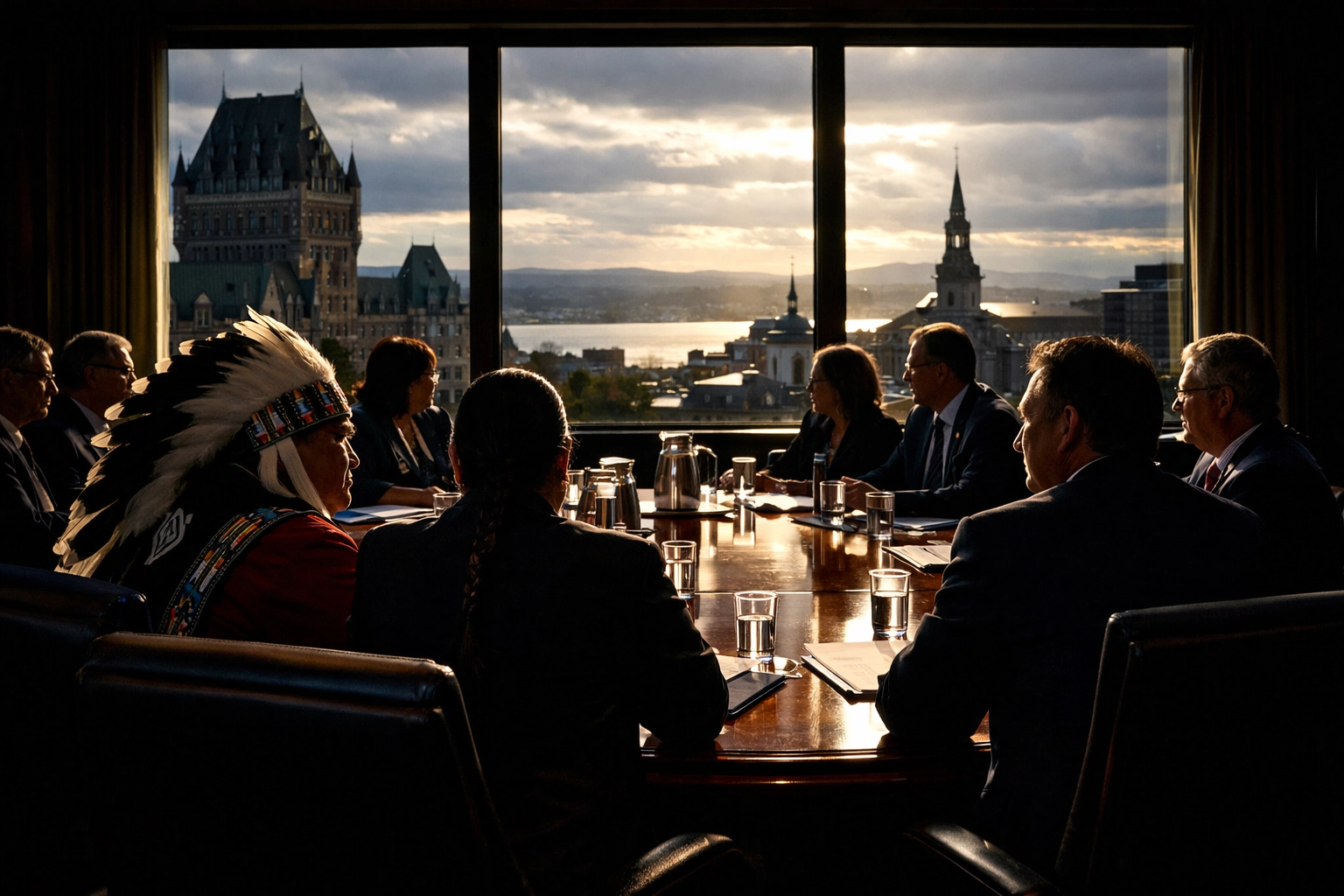 First Nations and Quebec government officials meeting for constitutional framework discussions