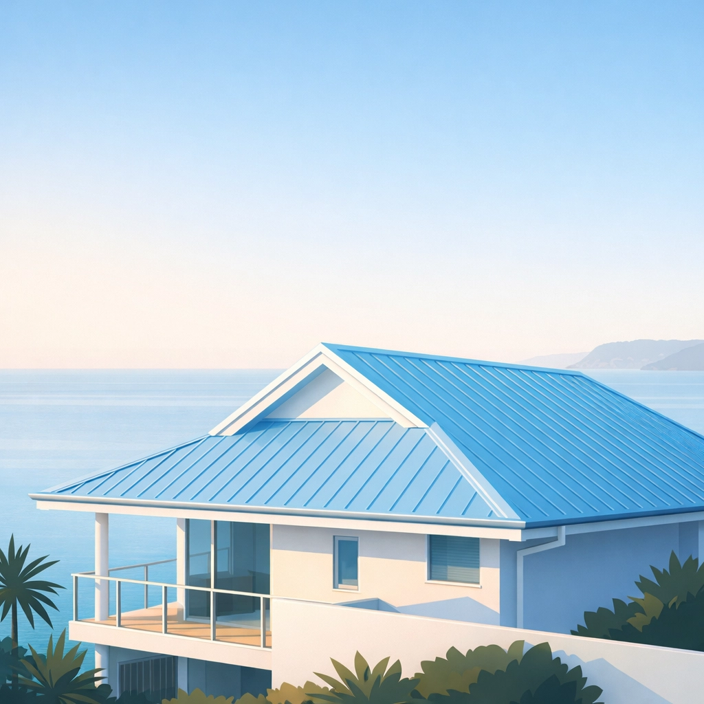 High-quality metal roof installation on a premium home in Sydney's Northern Beaches.