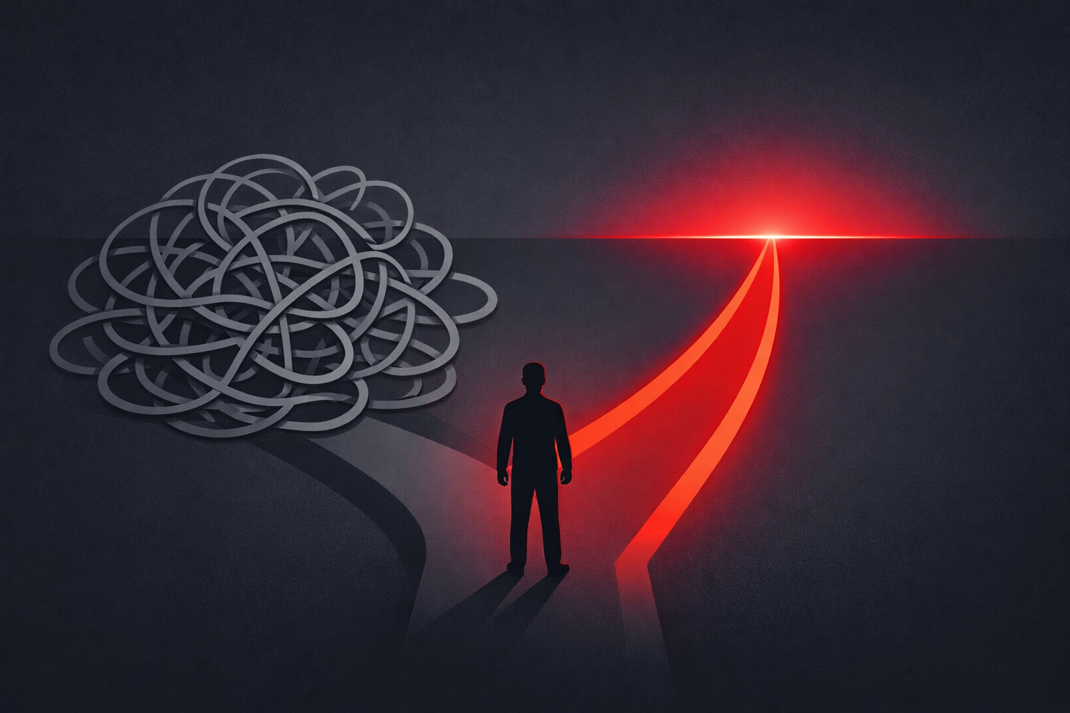 Illustration of a clear navigation path to help Bristol customers find information on a business website.