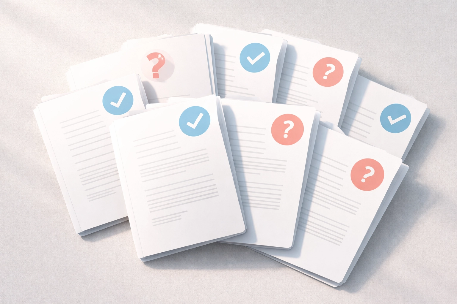 Multiple DD214 document copies illustrating verification challenges in veteran referral processing