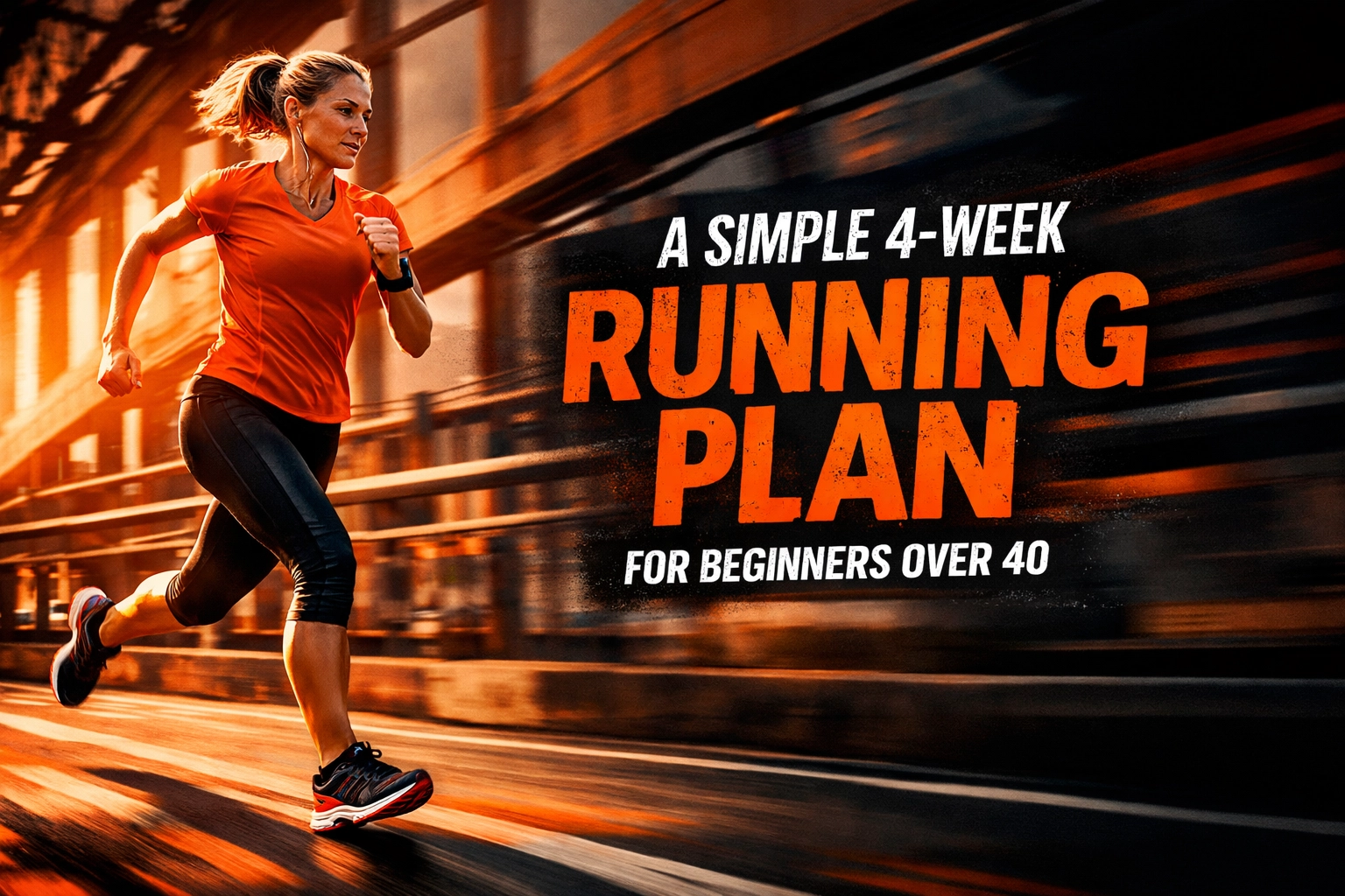 [HERO] A Simple 4-Week Running Plan for Beginners Over 40