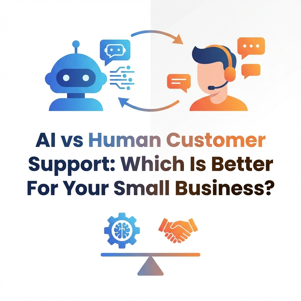 AI vs Human Customer Support: Which Is Better For Your Small Business?