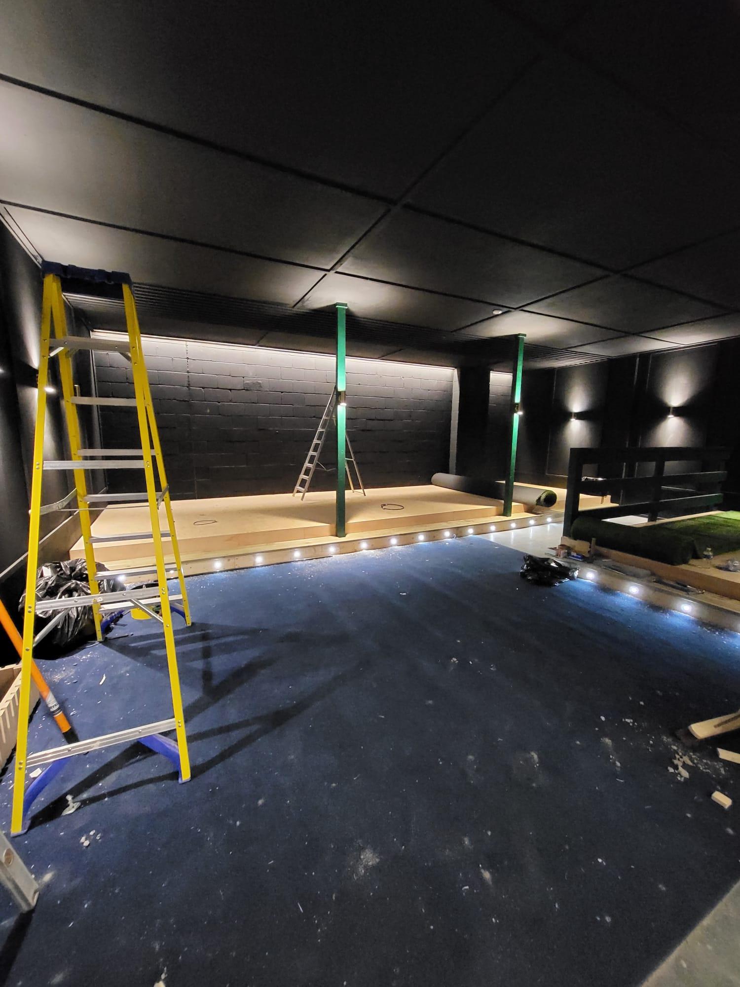 Work in progress at a residential site, highlighting the meticulous attention to detail our team brings to every energy project.