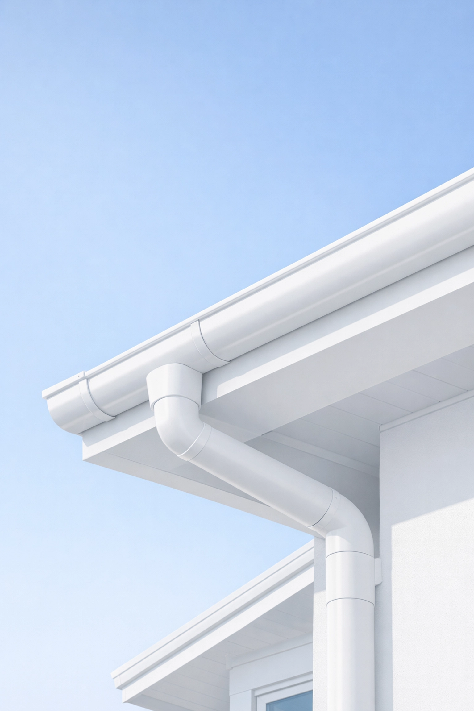 Professional guttering installation on a Northern Beaches home for efficient water drainage.