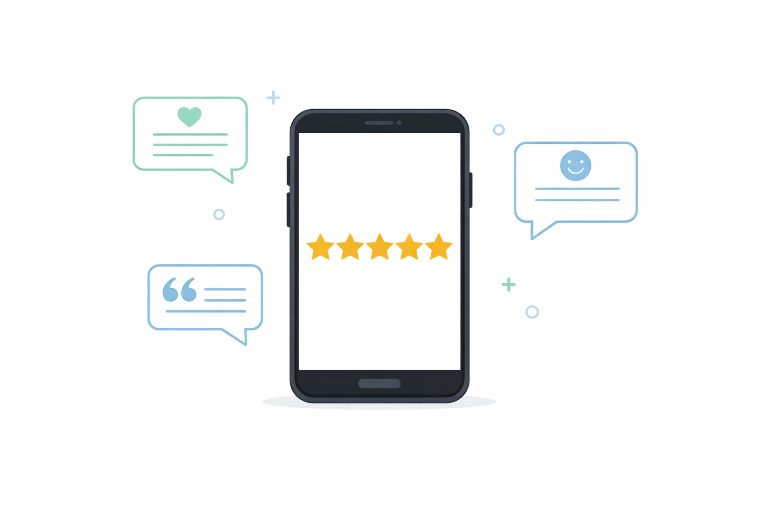 Five-star rating on a phone representing top-rated handyman reviews for West End and Yaletown homes.
