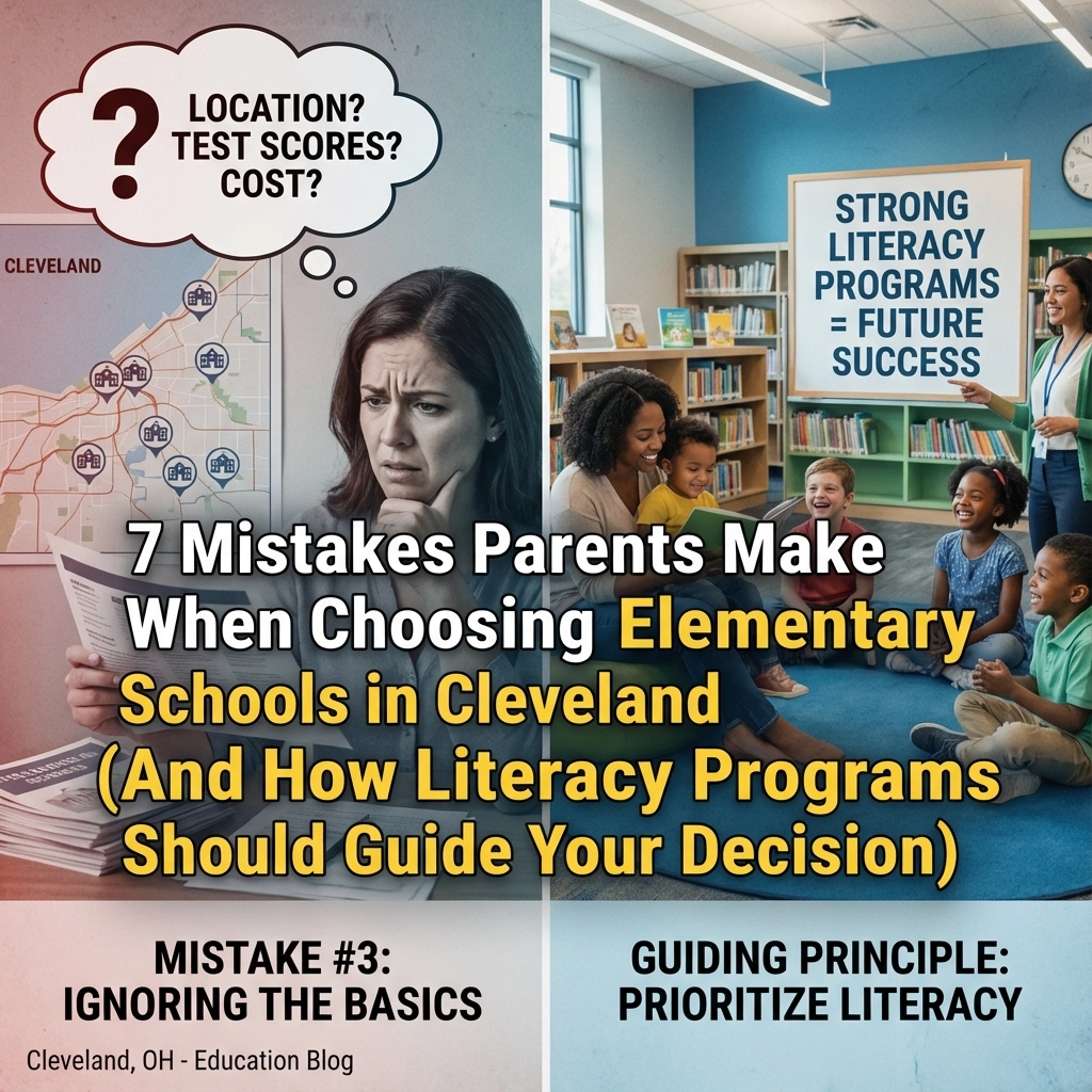 7 Mistakes Parents Make When Choosing Elementary Schools in Cleveland (And How Literacy Programs Should Guide Your Decision)