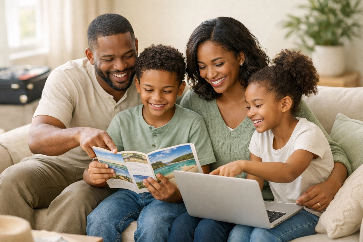 Family planning vacation with tax refund rewards through Affordable Journey Tax travel program