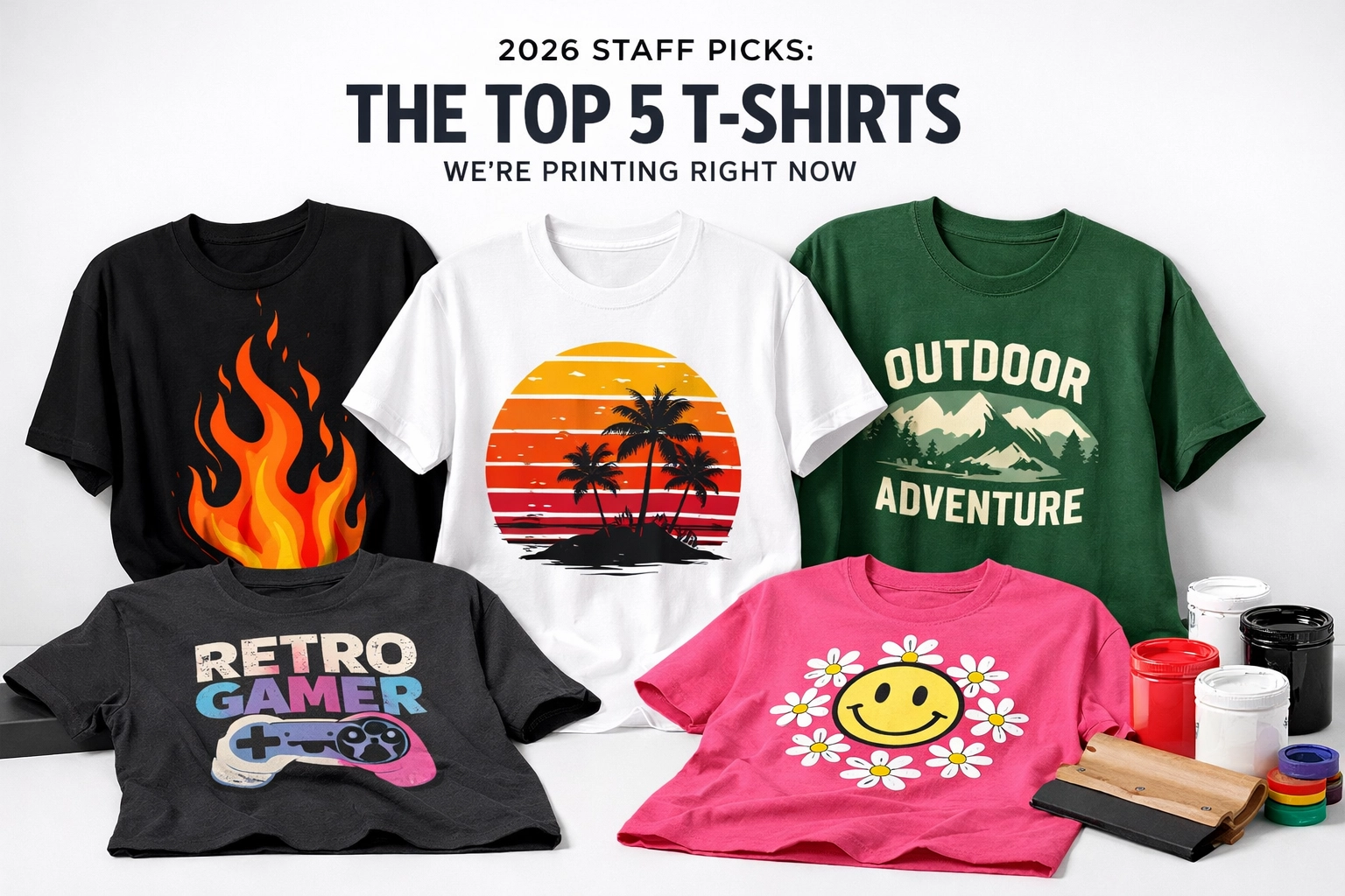 [HERO] 2026 Staff Picks: The Top 5 T-Shirts We