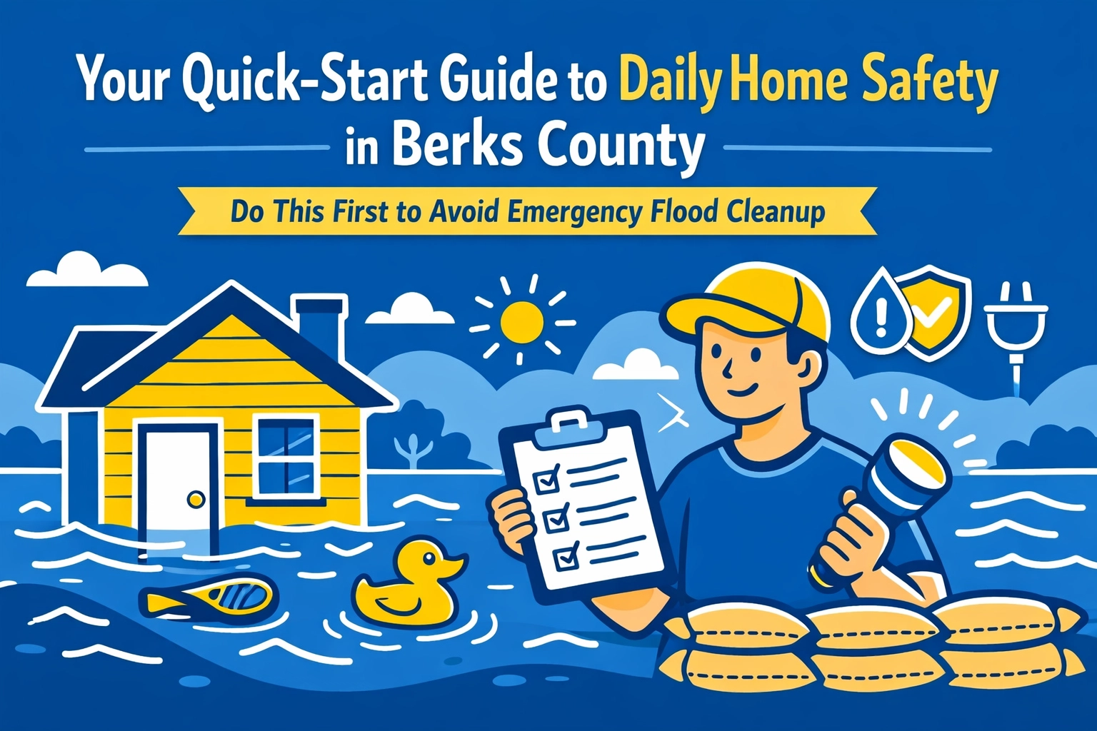 [HERO] Your Quick-Start Guide to Daily Home Safety in Berks County: Do This First to Avoid Emergency Flood Cleanup
