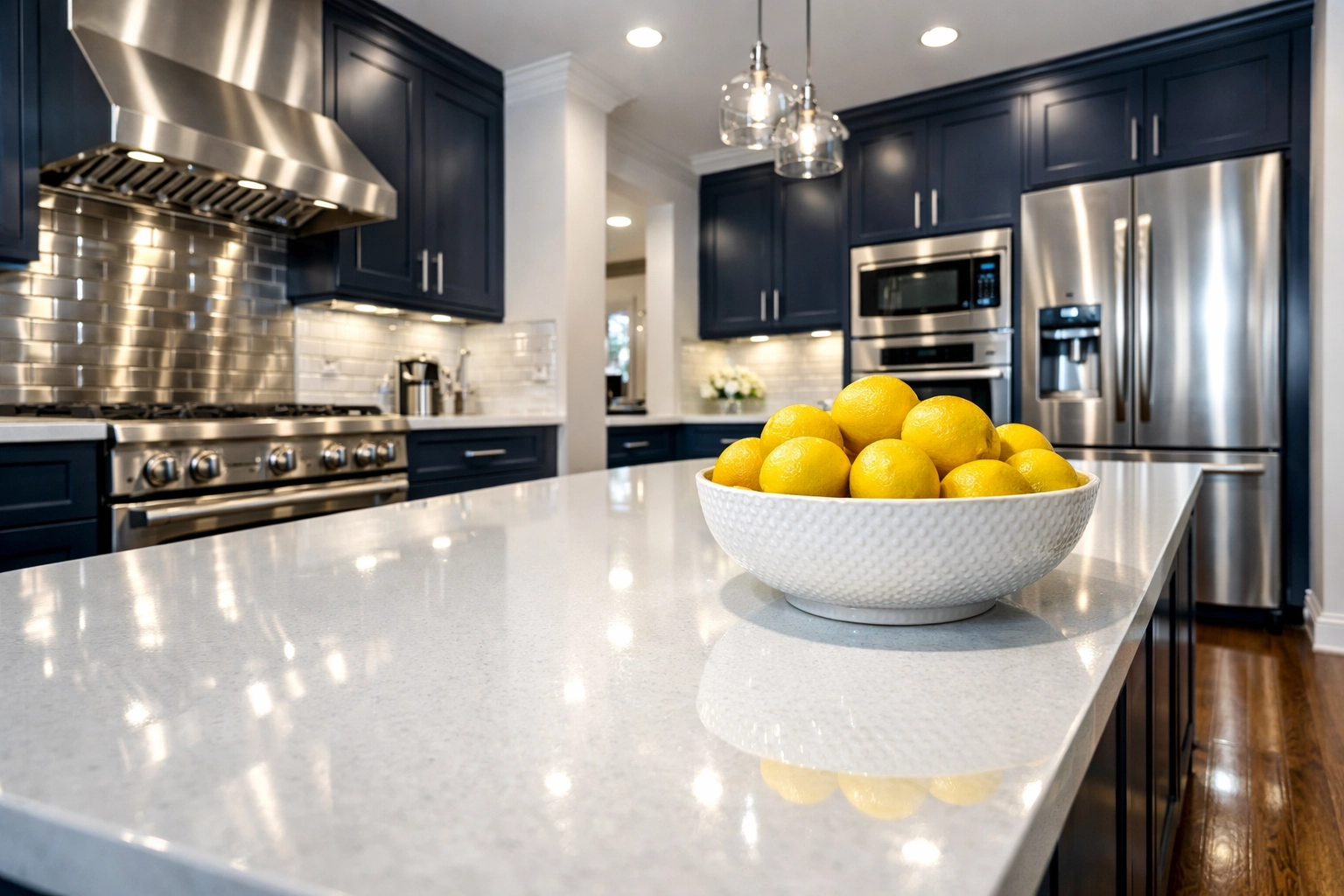 Immaculate modern kitchen after a maid service Cambridge deep cleaning for a stress-free move.