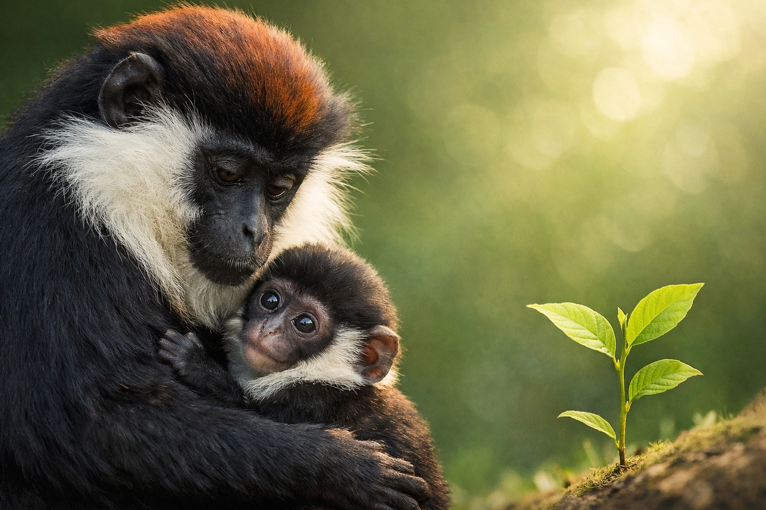 [HERO] The Miracle of Life: New Hope for the Endangered Roloway Monkey