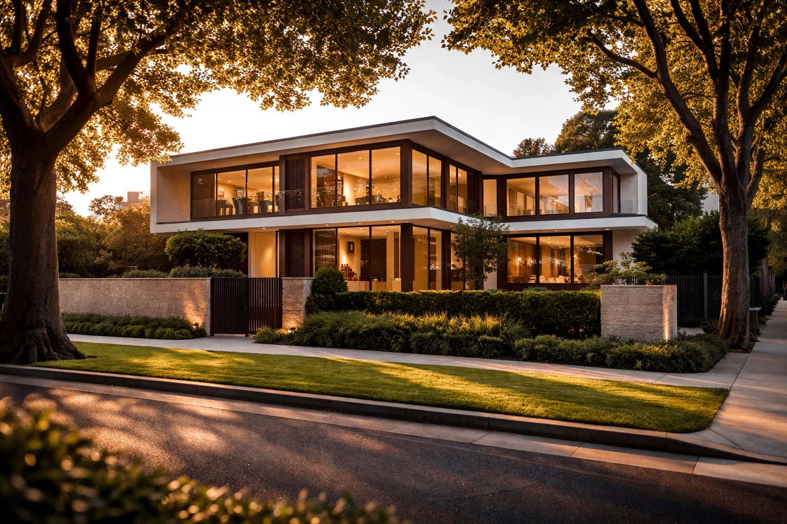 Contemporary prestige mansion in Melbourne's Toorak, an established dwelling requiring FIRB approval for foreign buyers