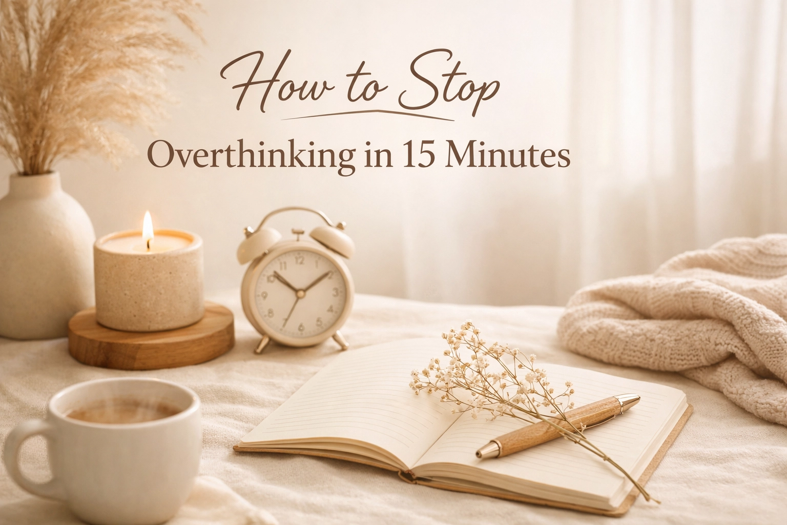 [HERO] How to Stop Overthinking in 15 Minutes