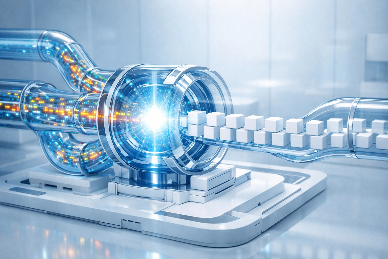 AI data engine transforming complex patient intake forms into structured clinical records.