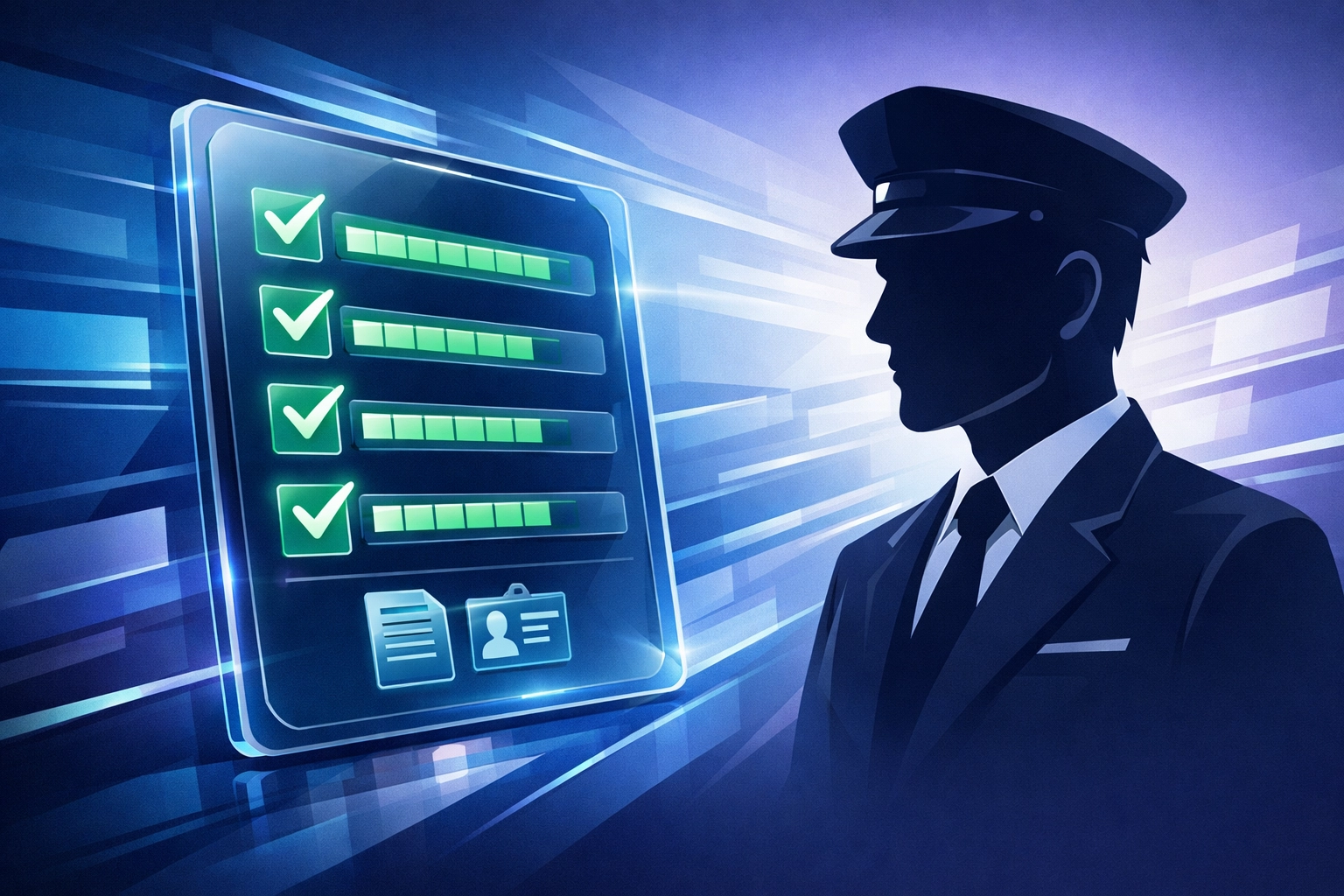 Digital induction dashboard for an HGV agency in Liverpool helping drivers start new logistics jobs.