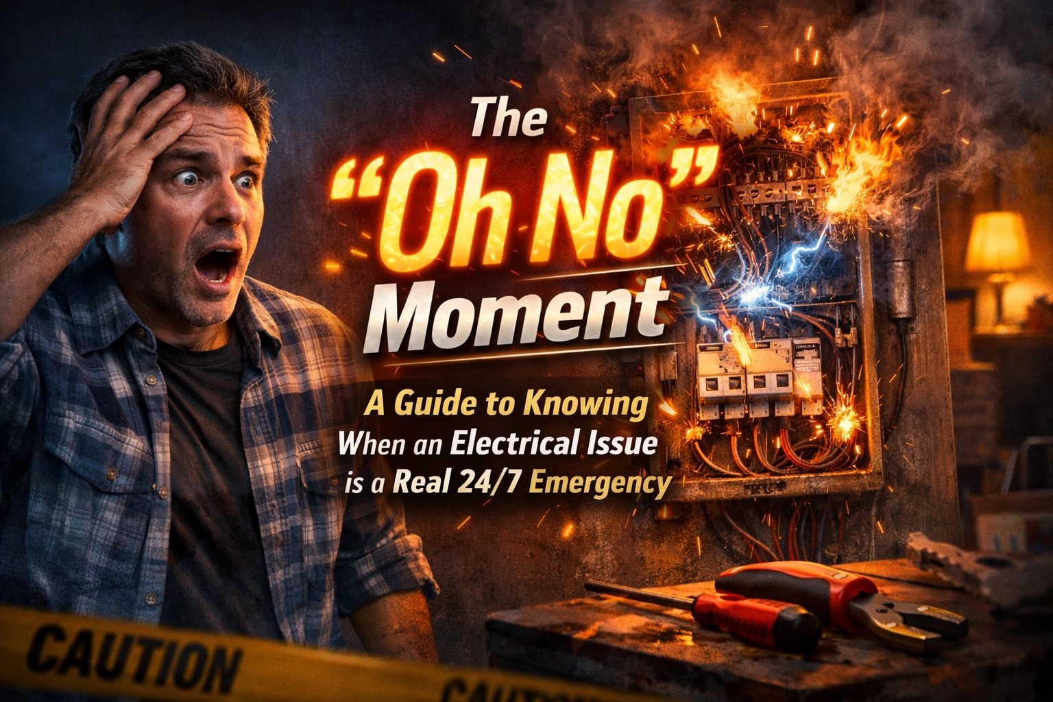 The 'Oh No' Moment: A Guide to Knowing When an Electrical Issue is a Real 24/7 Emergency