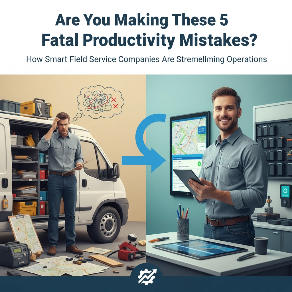 Are You Making These 5 Fatal Productivity Mistakes? How Smart Field Service Companies Are Streamlining Operations