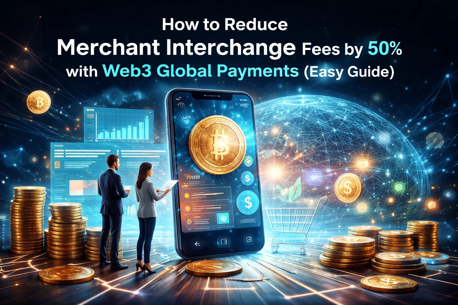 [HERO] How to Reduce Merchant Interchange Fees by 50% with Web3 Global Payments (Easy Guide)