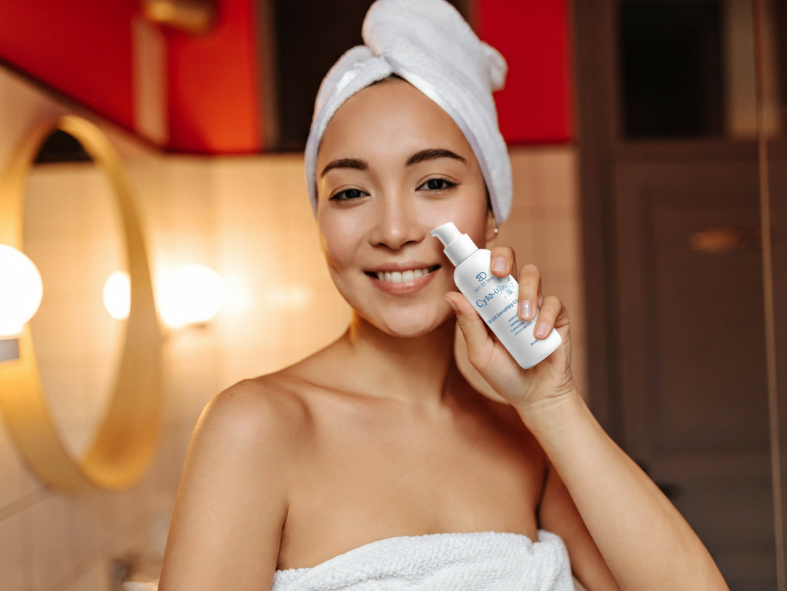 Skin By Design Cyto-Glo Serum Bathroom Scene