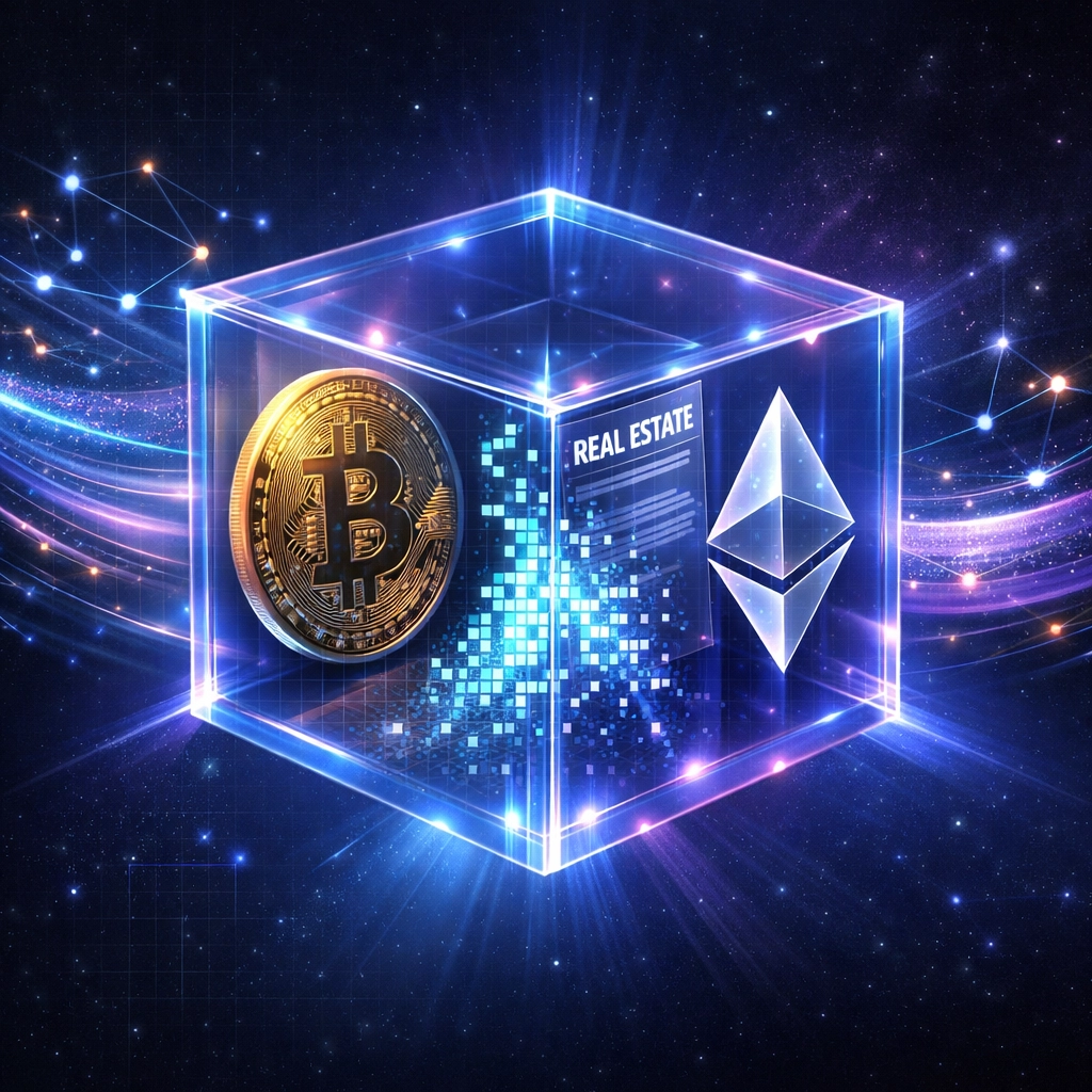 Bitcoin and Ethereum integration with tokenized real estate in digital asset portfolio allocation