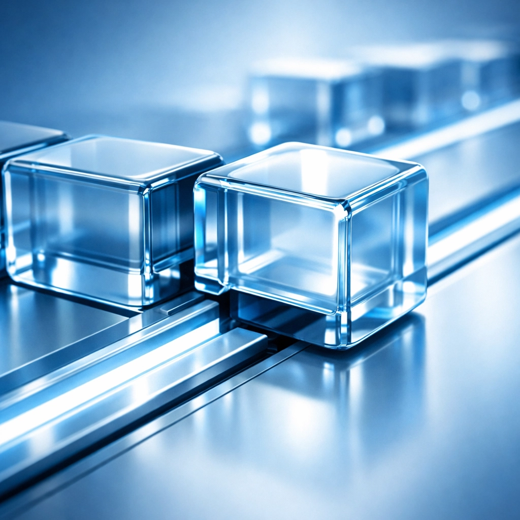 Modular digital elements representing rapid deployment of white-label SaaS automation solutions.