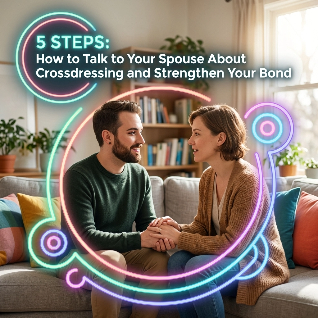 [HERO] 5 Steps: How to Talk to Your Spouse About Crossdressing and Strengthen Your Bond