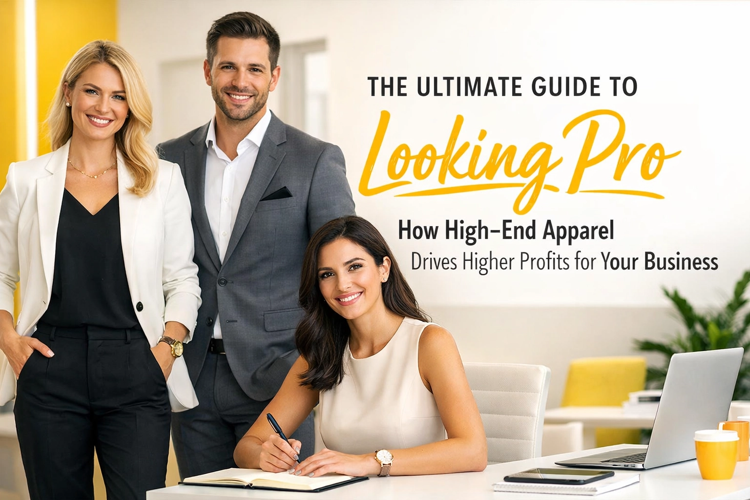 [HERO] The Ultimate Guide to Looking Pro: How High-End Apparel Drives Higher Profits for Your Business