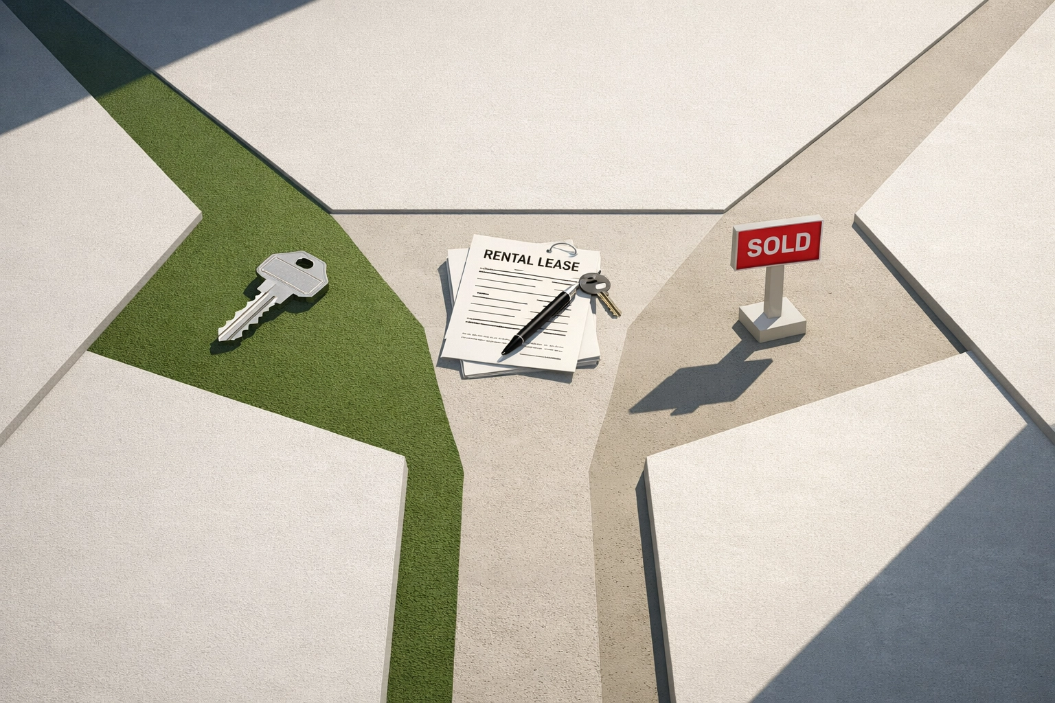 Three options for inherited property: keep the house, rent it out, or sell in Cook County