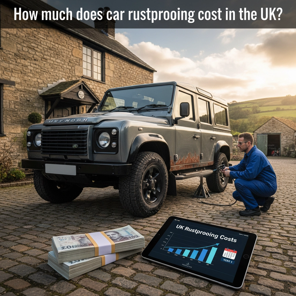 How much does car rustproofing cost in the UK?
