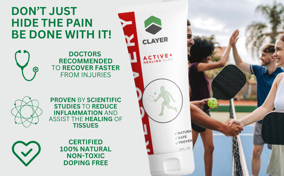 Clayer Active+ Healing Clay