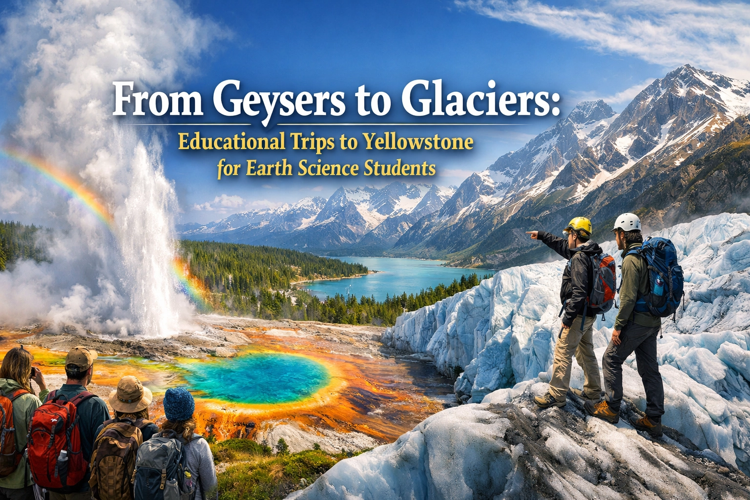 [HERO] From Geysers to Glaciers: Educational Trips to Yellowstone for Earth Science Students
