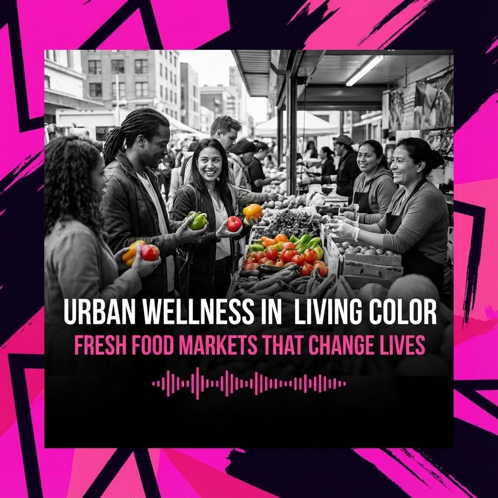 Urban Wellness in Living Color: Fresh Food Markets That Change Lives