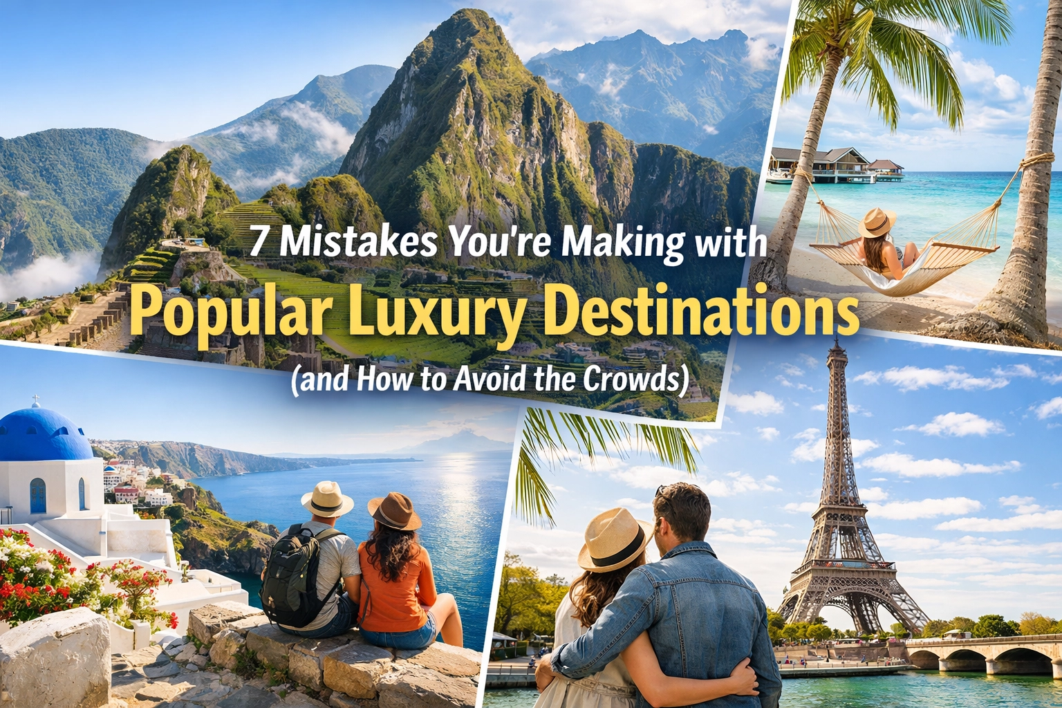 [HERO] 7 Mistakes You're Making with Popular Luxury Destinations (and How to Avoid the Crowds)