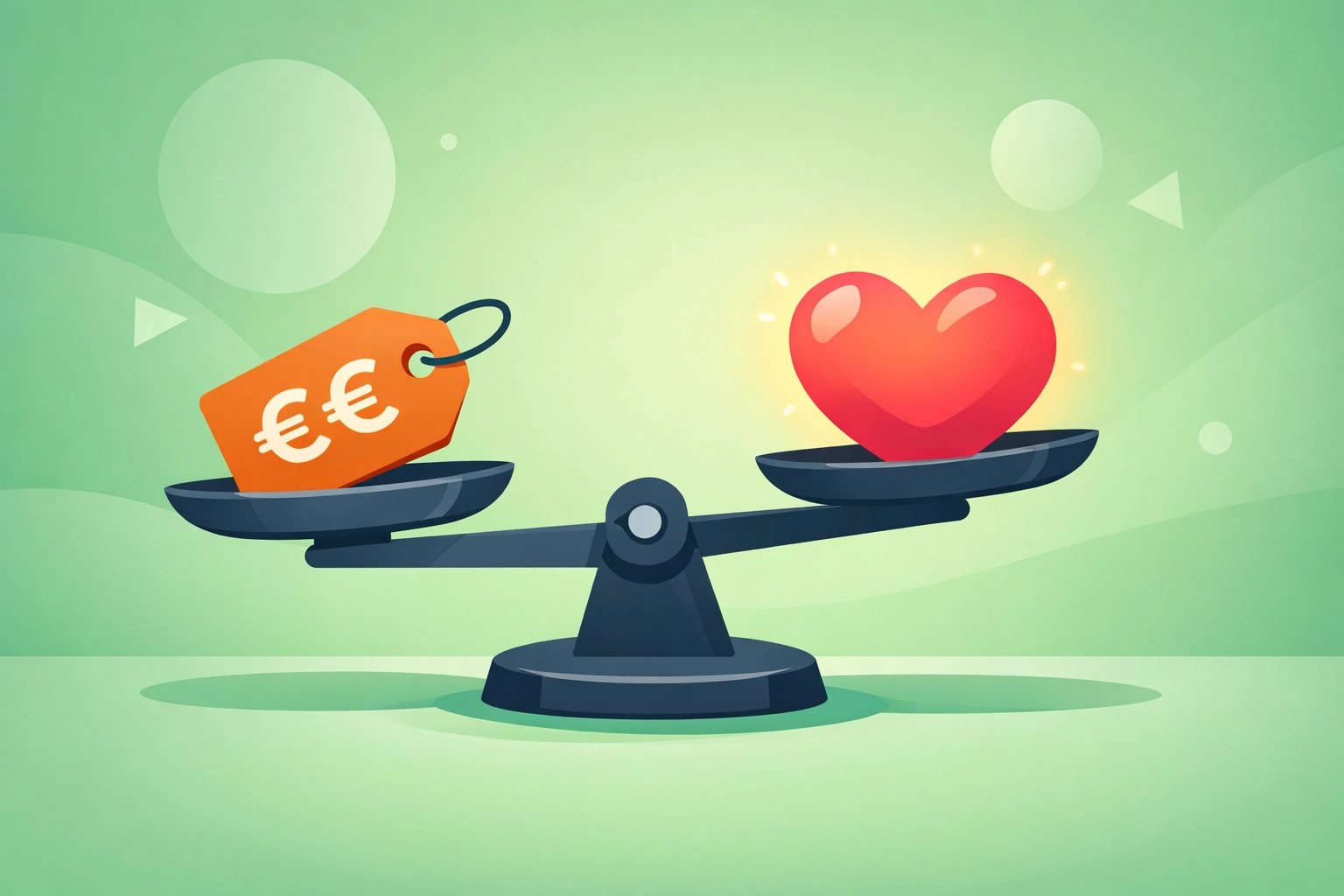 Balance entre prix basé sur les coûts et valeur perçue par le client