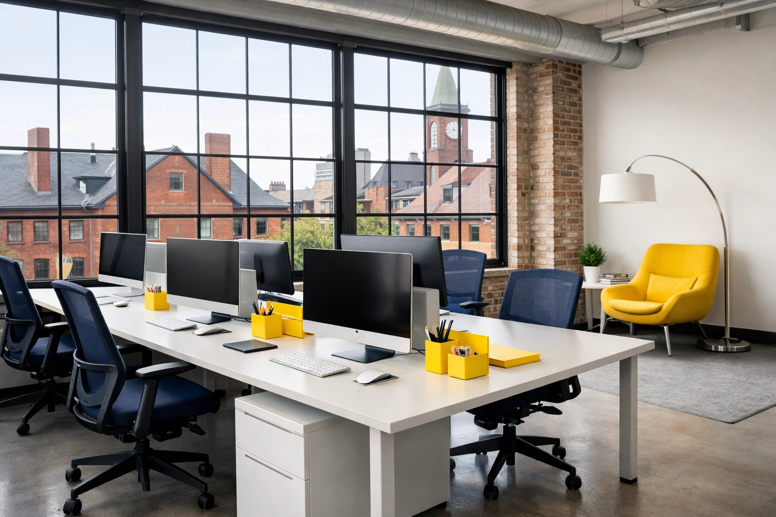 Spotless office cleaning Cambridge for a modern tech workspace near Kendall Square and Harvard Square.