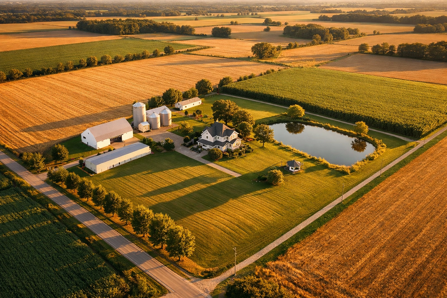 Well-maintained Indiana farmland ready for cash sale