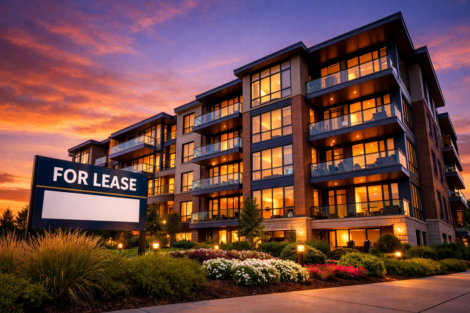 Modern multifamily apartment building for real estate syndication investment opportunities