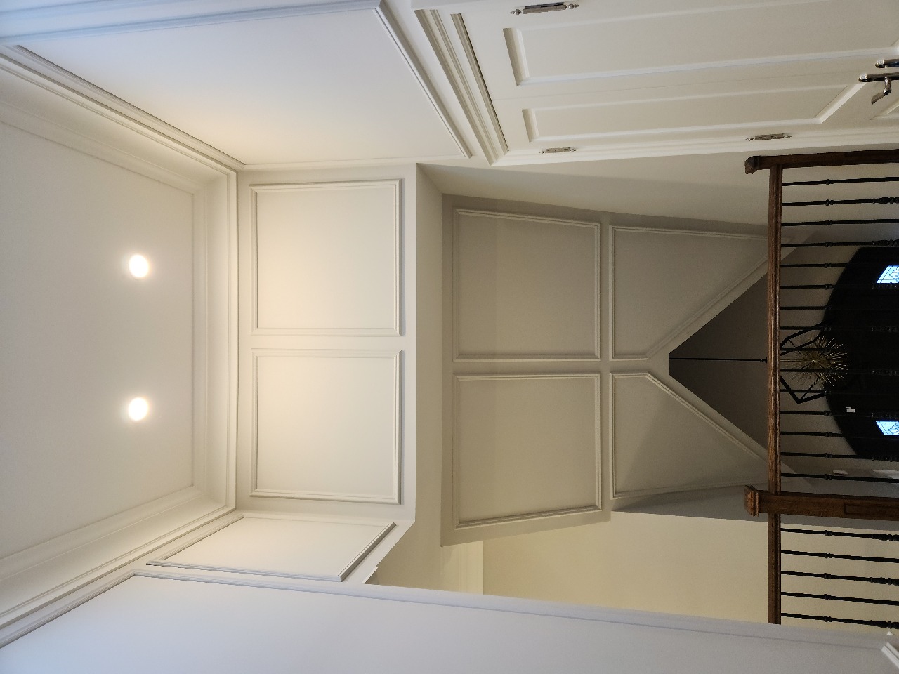 Custom Panel and Crown Molding Installation