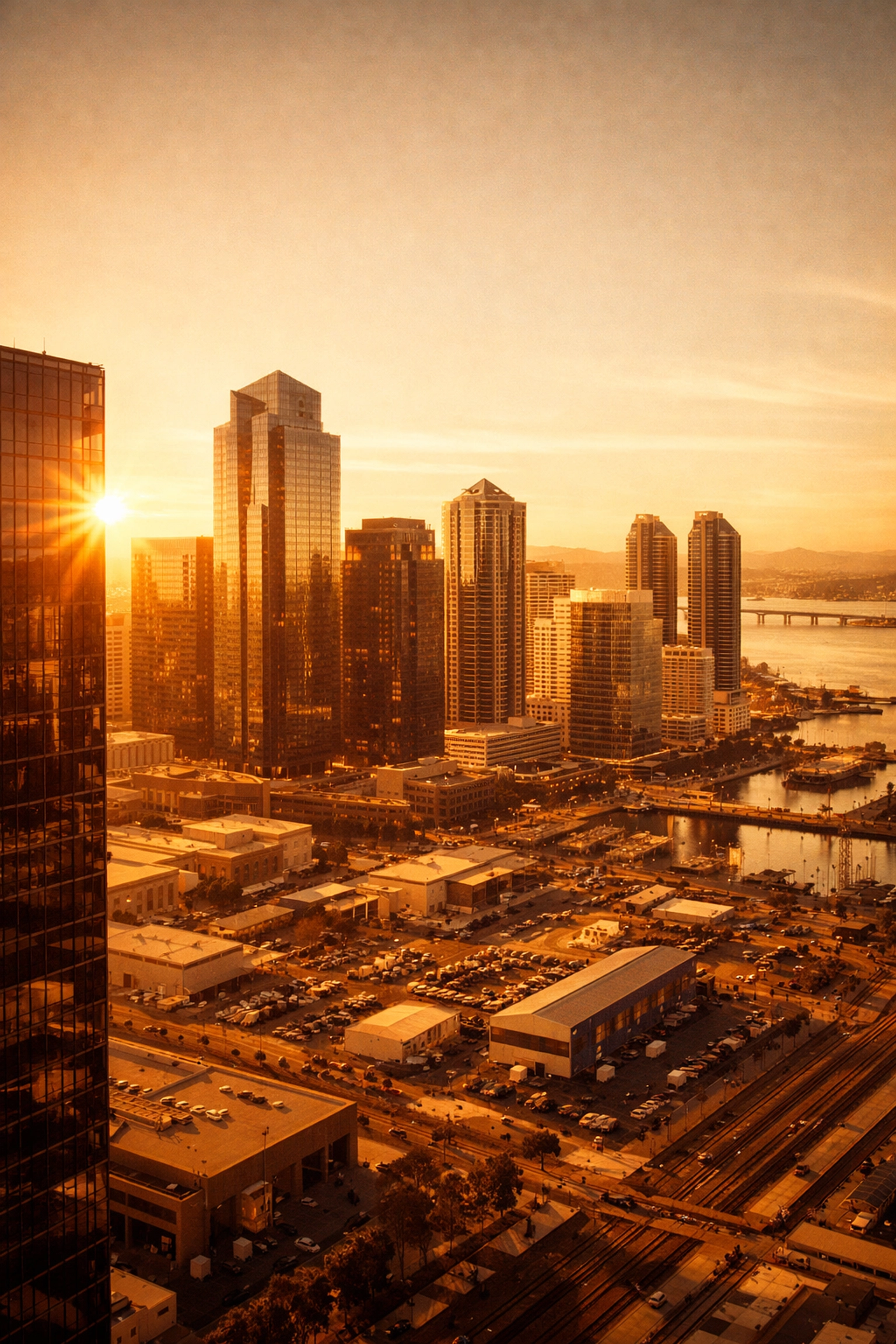 San Diego commercial office buildings representing stable real estate assets.