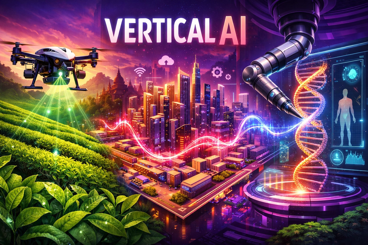 Digital transformation in agriculture and healthcare sectors as seen in the latest startup news india.